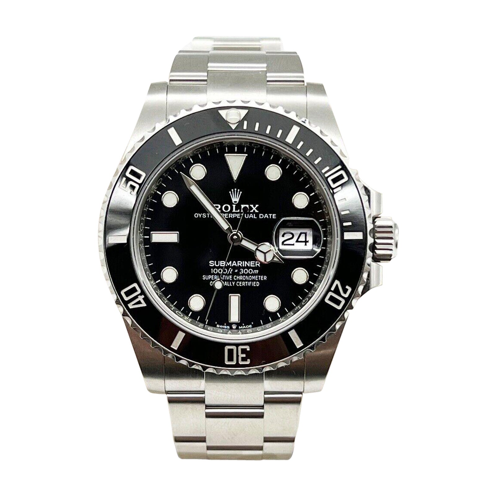 2023 Rolex 126610 Submariner Ceramic Stainless Steel Box Paper 41mm For Sale