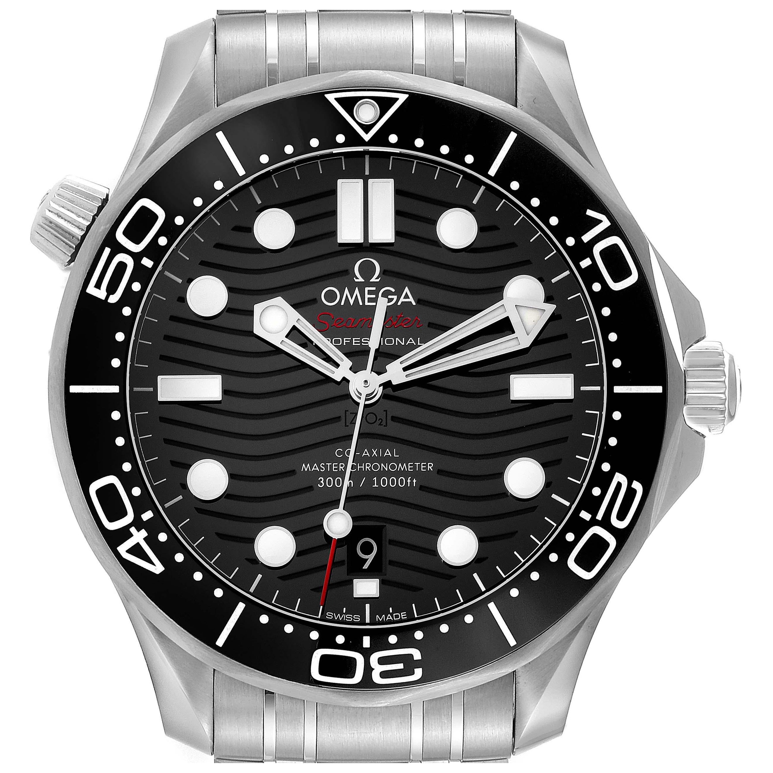 Omega Seamaster Diver 300M Steel Mens Watch 210.30.42.20.01.001 Unworn