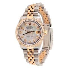 Retro Rolex Ladies 31mm Datejust MOP Diamond Two-Tone Jubilee