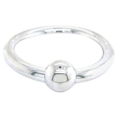 Nachlass Babyrattle von Tiffany & Co., 2" Breites Silber