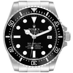 Used Rolex Seadweller Deepsea Ceramic Bezel Steel Mens Watch 116660 Box Card