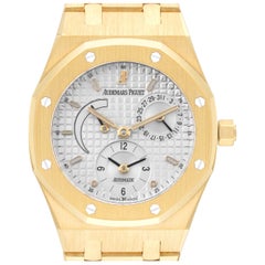 Audemars Piguet Royal Oak Dual Time Yellow Gold Mens Watch 25730BA