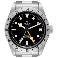 Tudor Black Bay Pro GMT Steel Mens Watch M79470 Box Card