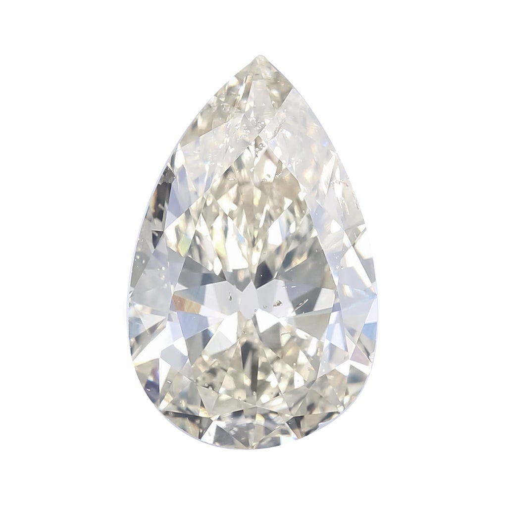 Alexander Beverly Hills HRD zertifizierter 8,99 Karat M SI2 Diamant im Birnenschliff im Birnenschliff im Angebot