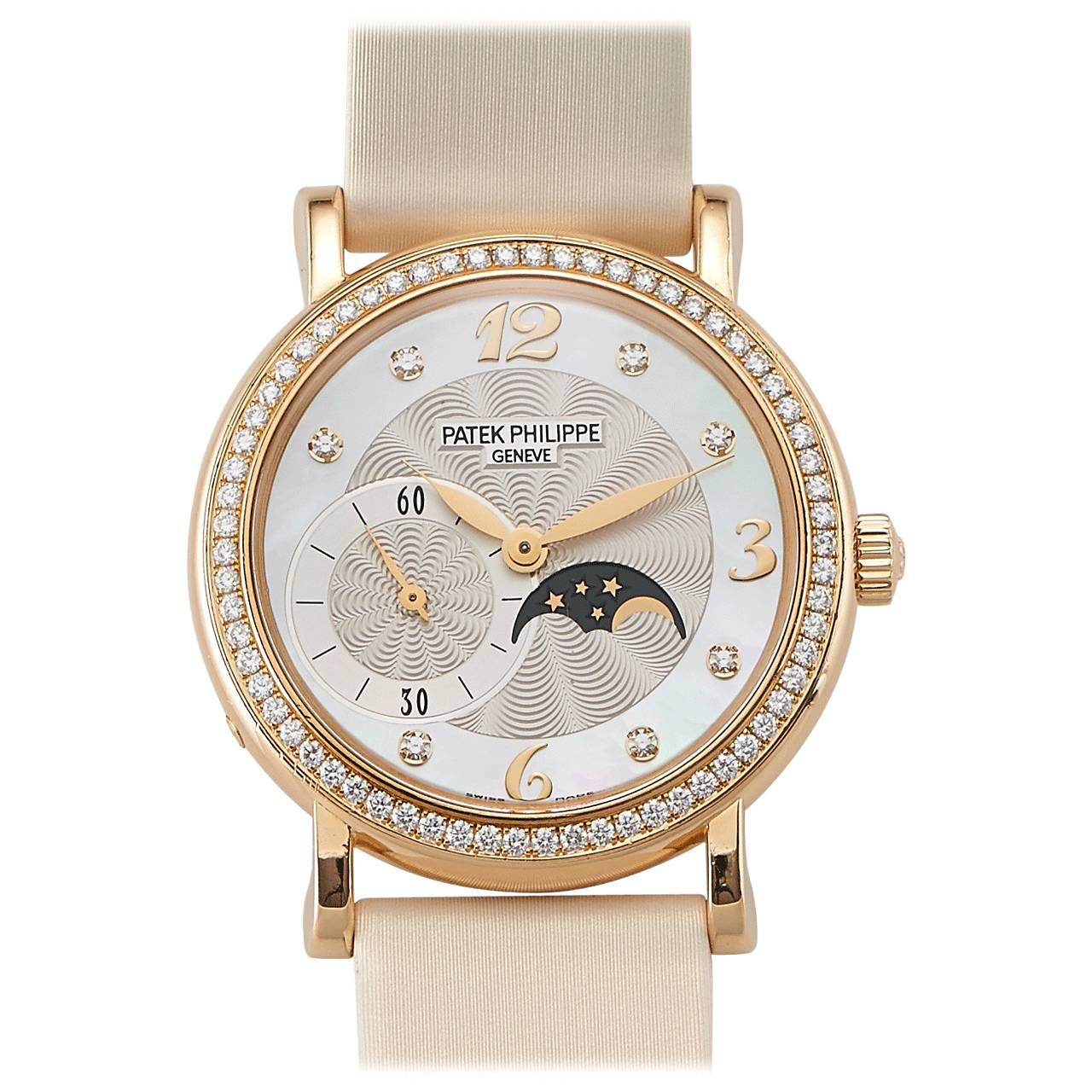 Patek Philippe 4958J Moonphase manual wind watch at 1stDibs patek