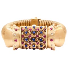 Cartier by John Rubel  Ladies Rose Gold Diamond Surprise Wristwatch