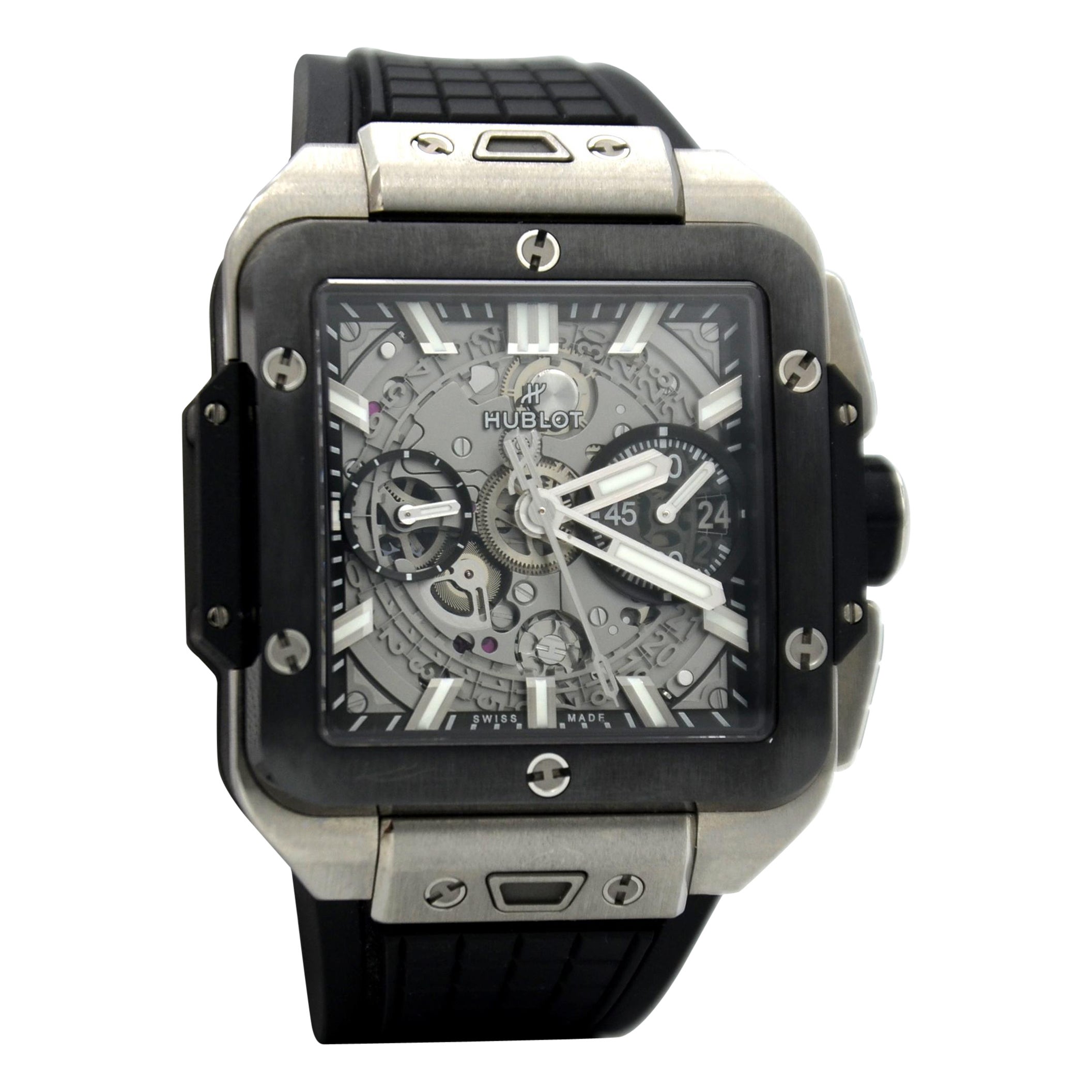 Hublot Square Bang 42mm, Ref. 821.NM.0170.RX For Sale