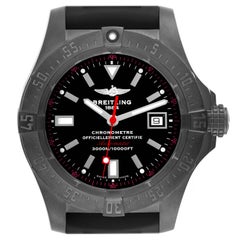Breitling Avenger Seawolf Code Red Blacksteel Limited Edition Mens Watch