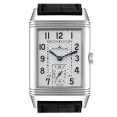 Jaeger LeCoultre Reverso Classic Steel Mens Watch 214.8.62 Q3858520 Card