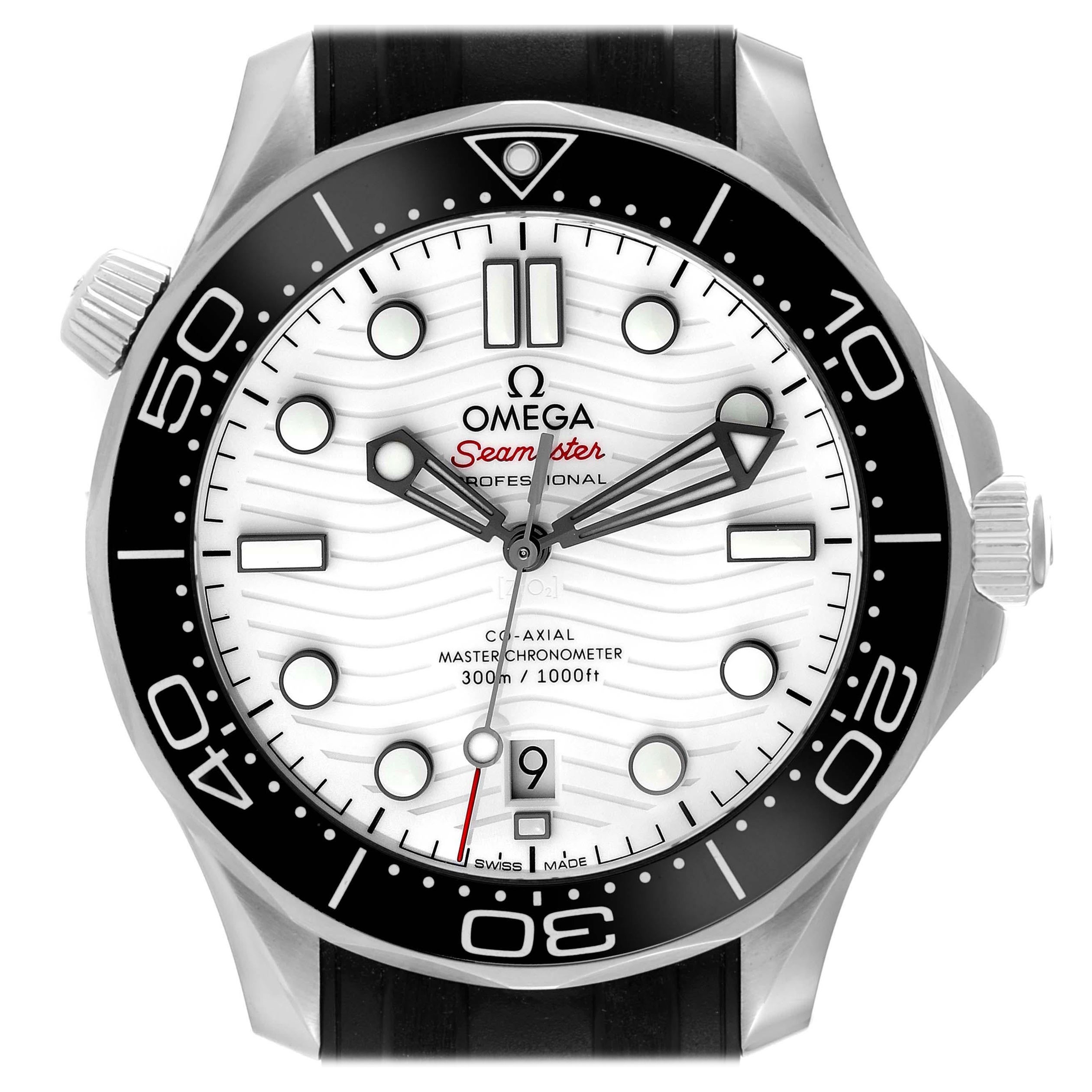 Omega Seamaster Co-Axial 42mm Stahl Herrenuhr 210.32.42.20.04.001 Box Karte im Angebot