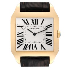 Used Cartier Santos Dumont Yellow Gold Mens Watch W2008751