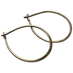 24k Gold Lever-Back Earrings