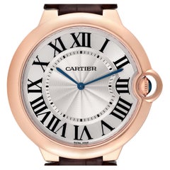 Cartier Montre Ballon Bleu Ultra Thin 46 mm en or rose pour hommes W6920054