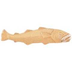 1900s Bailey Banks & Biddle Gold Cod Brooch 10