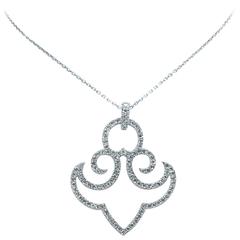Marion Jeantet Diamond Gold Anchor Pendant 12