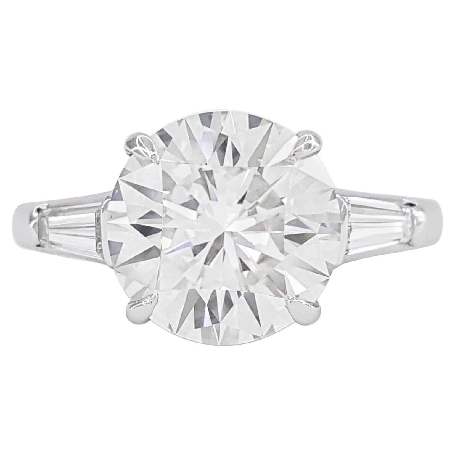 EXCEPTIONAL GIA Certified 2 Carat Round Brilliant Cut Diamond F COLOR FLAWLESS  For Sale