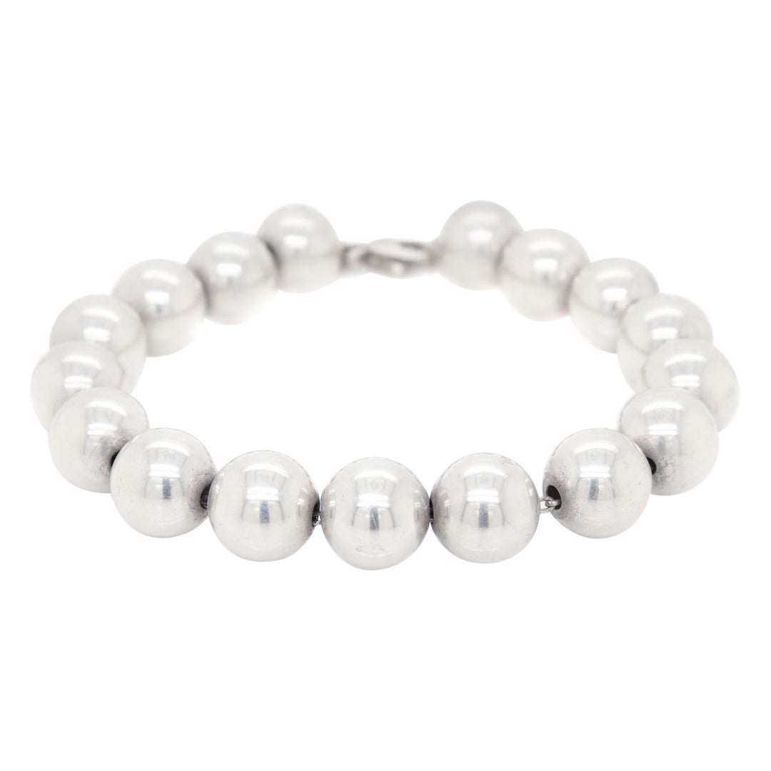 Tiffany & Co. Bracelet en perles en argent sterling en vente