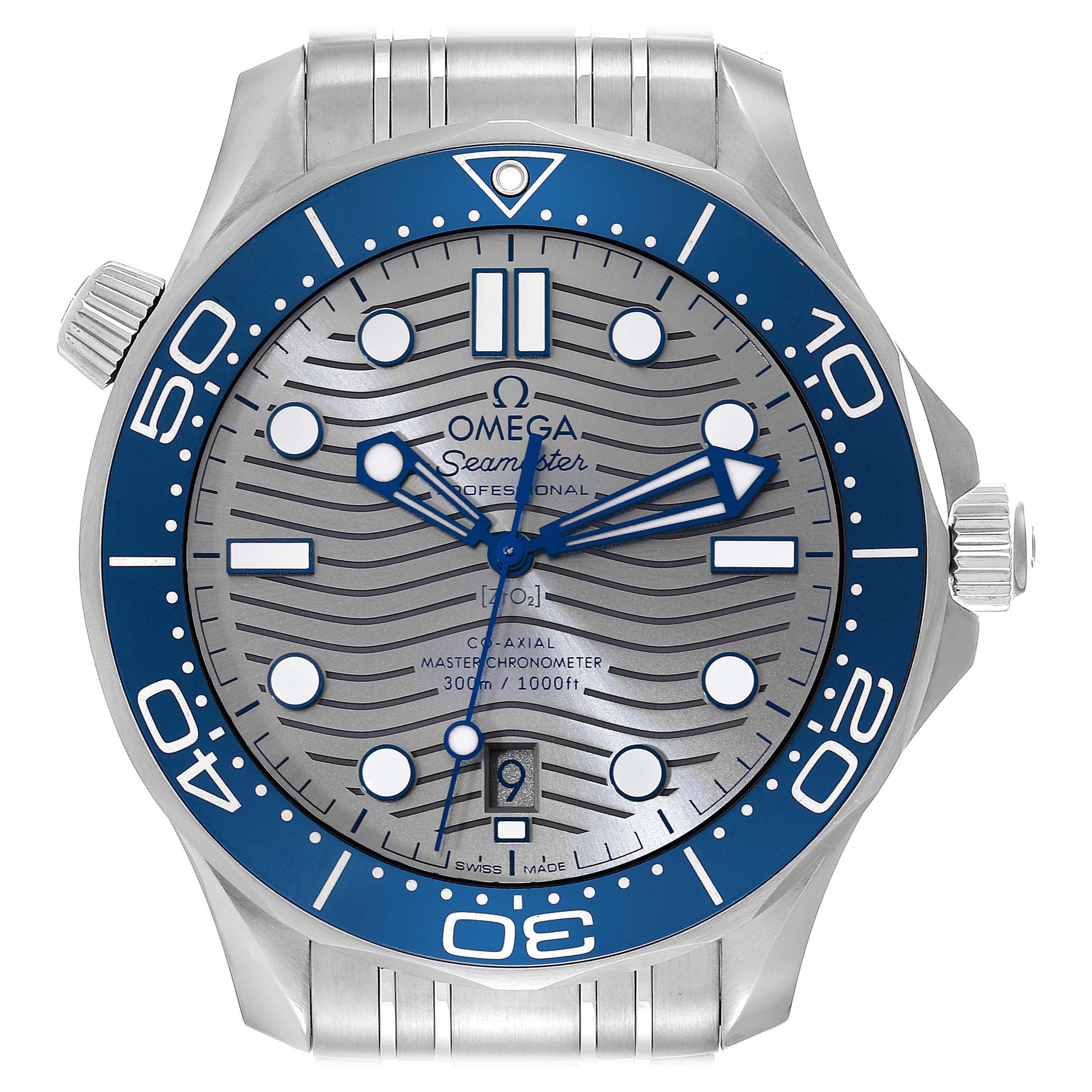 Omega Seamaster Diver Master Chronometer Steel Watch 210.30.42.20.06.001 Unworn