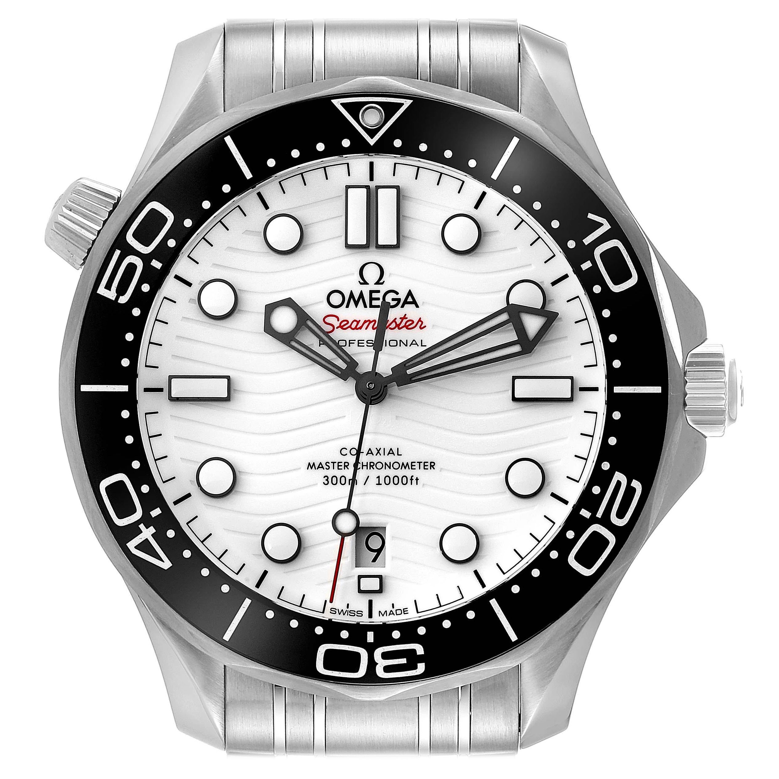 Omega Seamaster Diver 300M Steel Mens Watch 210.30.42.20.04.001 Box Card