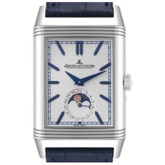 Jaeger LeCoultre Reverso Tribute Duoface Stahluhr 216.8.D3 Q3958420 Boxkartenkarte