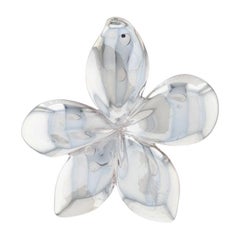 Sterling Silver Flower Pendant - 925 Blossom