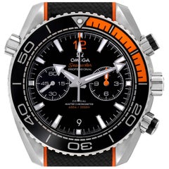 Omega Planet Ocean Chronograph Steel Mens Watch 215.32.46.51.01.001 Box Card