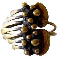 Jack Boyd Studio Bronze Hand-Wrought Cuff Bracelet