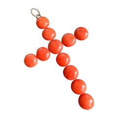 Coral Pendant Necklaces