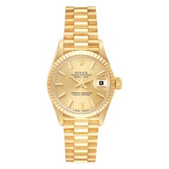 Rolex President Datejust 26mm Gelbgold Damenuhr 79178