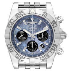 Breitling Chronomat 01 Mother Of Pearl Dial Steel Limited Edition Mens Watch