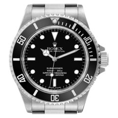 Used Rolex Submariner No Date 40mm 2 Liner Steel Mens Watch 14060