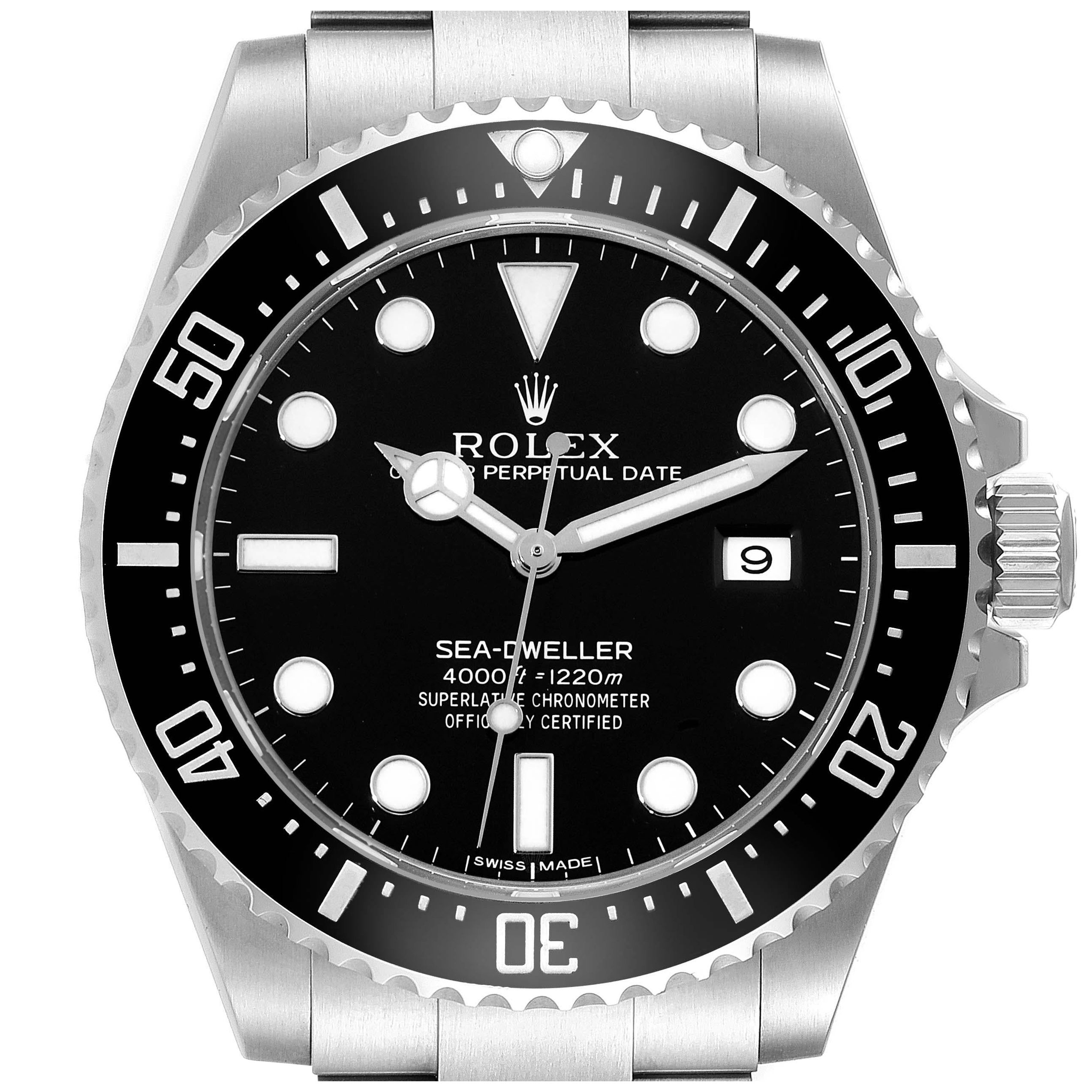 Rolex Seadweller 4000 Automatic Steel Mens Watch 116600 For Sale