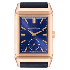 Vintage Jaeger LeCoultre Reverso Rose Gold Fagliano Limited Edition Mens  Watch Box Card