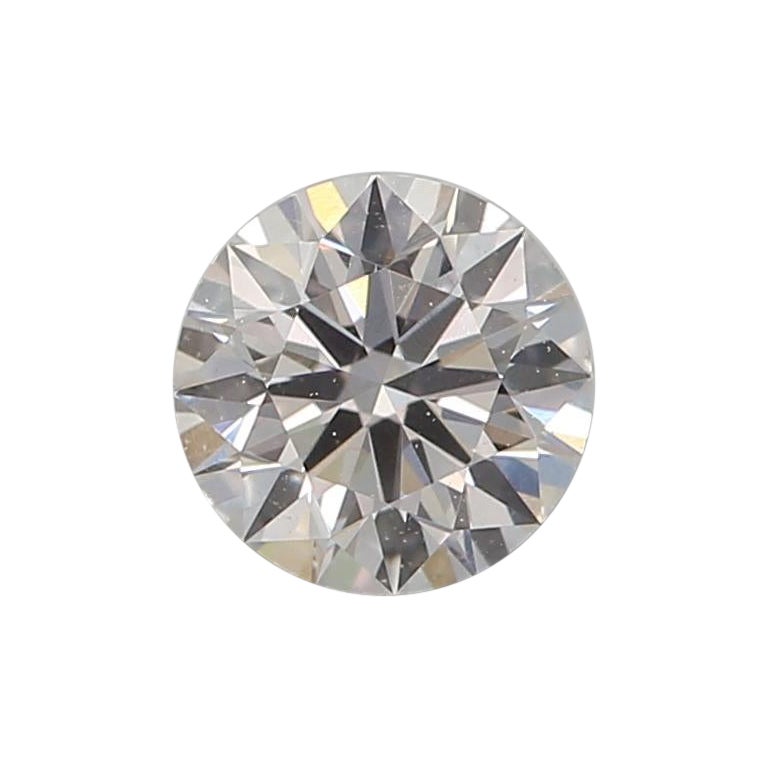 0.30 Carat Faint Pink Round cut diamond VS1 Clarity GIA Certified For Sale