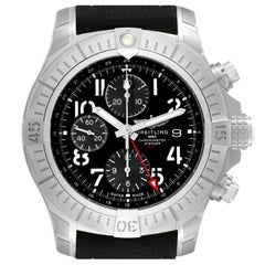 Breitling Avenger Chronograph GMT 45 Steel Mens Watch A24315 Unworn