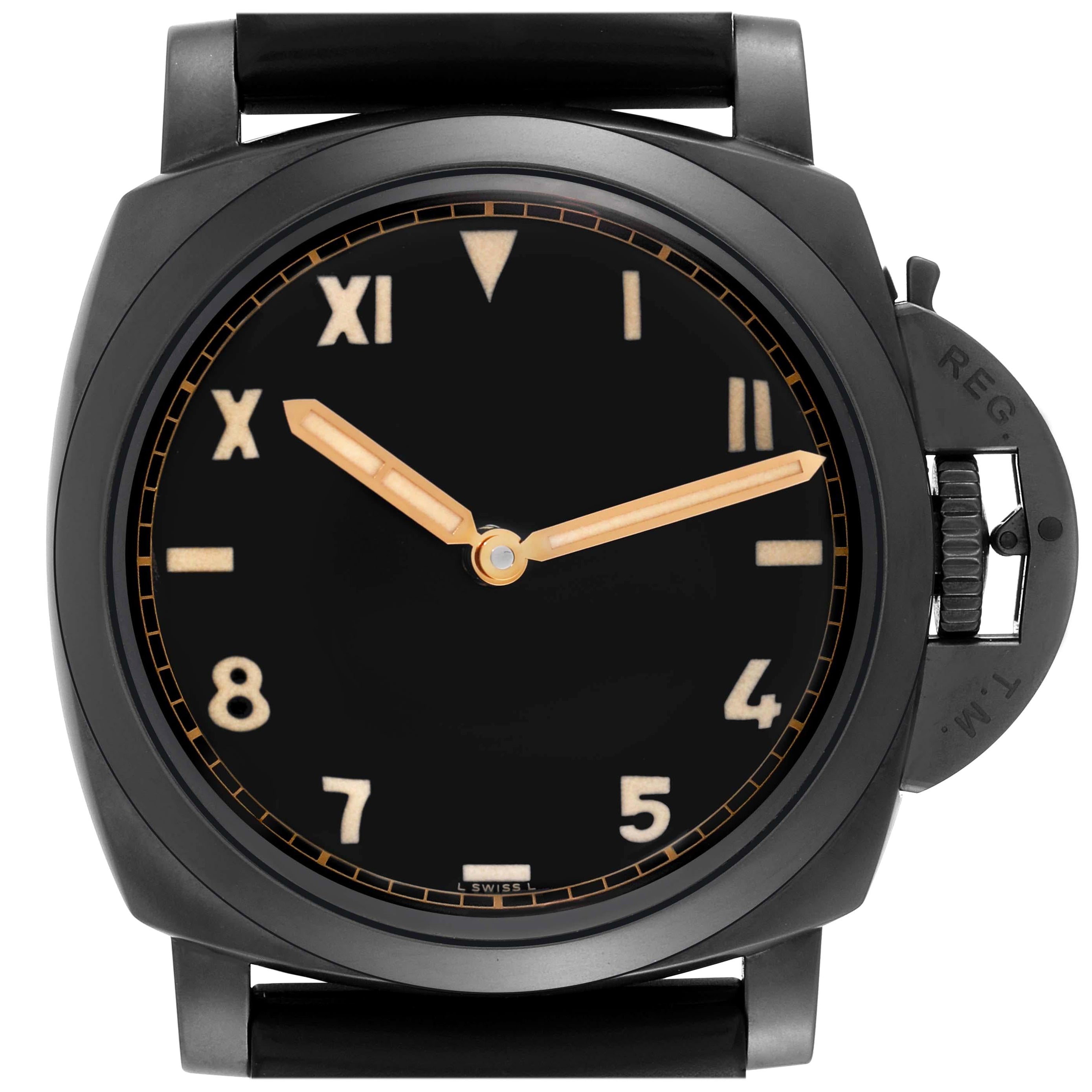 Panerai Luminor 1950 3 Days Titanium Mens Watch PAM00629 For Sale