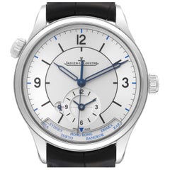 Jaeger LeCoultre Master Geographic Steel Mens Watch 176.8.92.S Q1428530