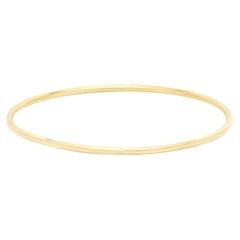 Bracelet jonc en or jaune 18 carats