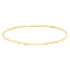 18 Karat Yellow Gold Bangle Bracelet