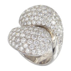 Cartier Diamond "Le Ying et Le Yang" Ring
