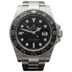 Rolex Stainless Steel GMT Master II Ceramic Automatic Wristwatch