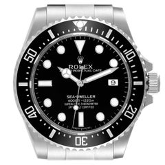 Rolex Seadweller 4000 Black Dial Automatic Steel Mens Watch 116600