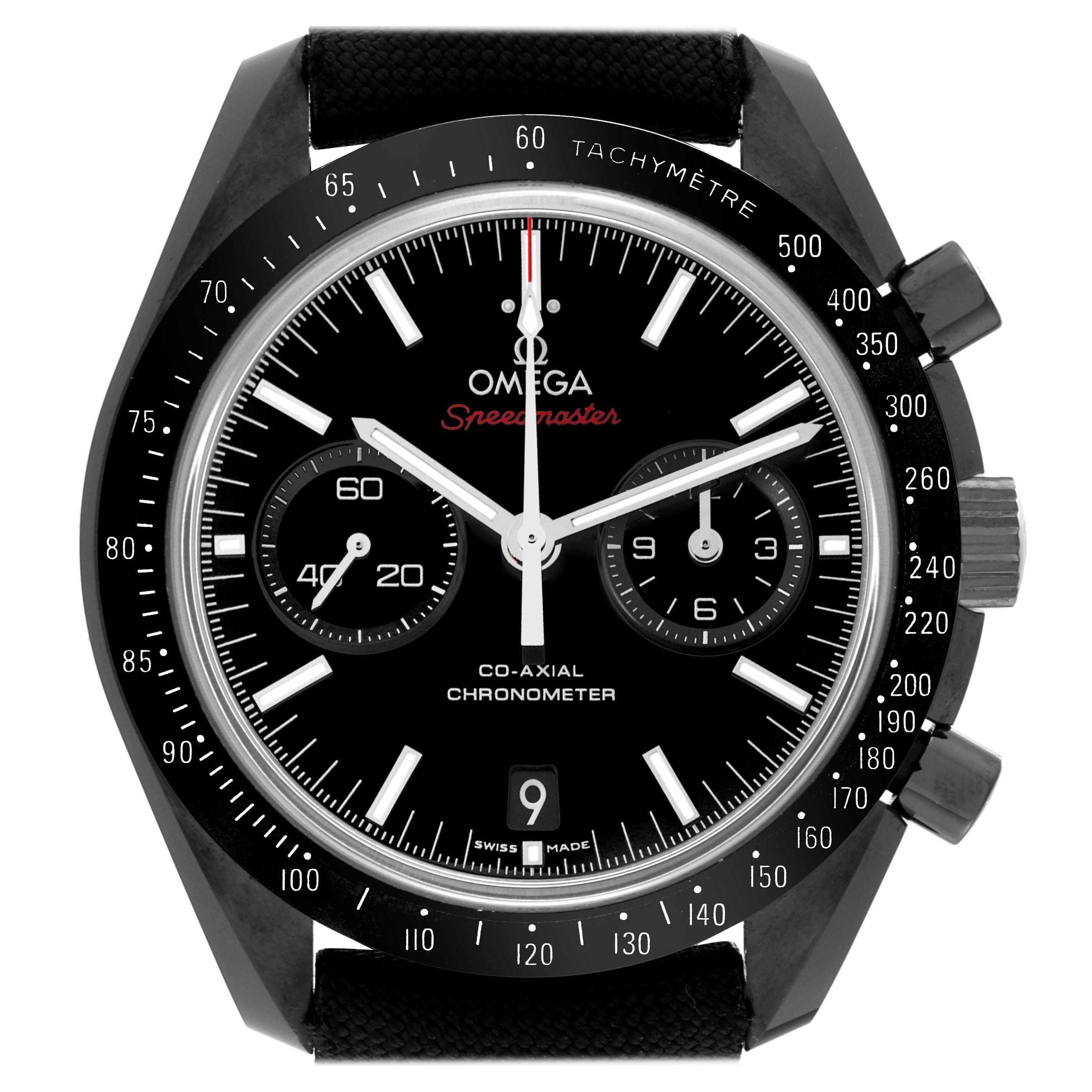 Omega Speedmaster Dark Side of the Moon Ceramic Mens Watch 311.92.44.51.01.003 For Sale