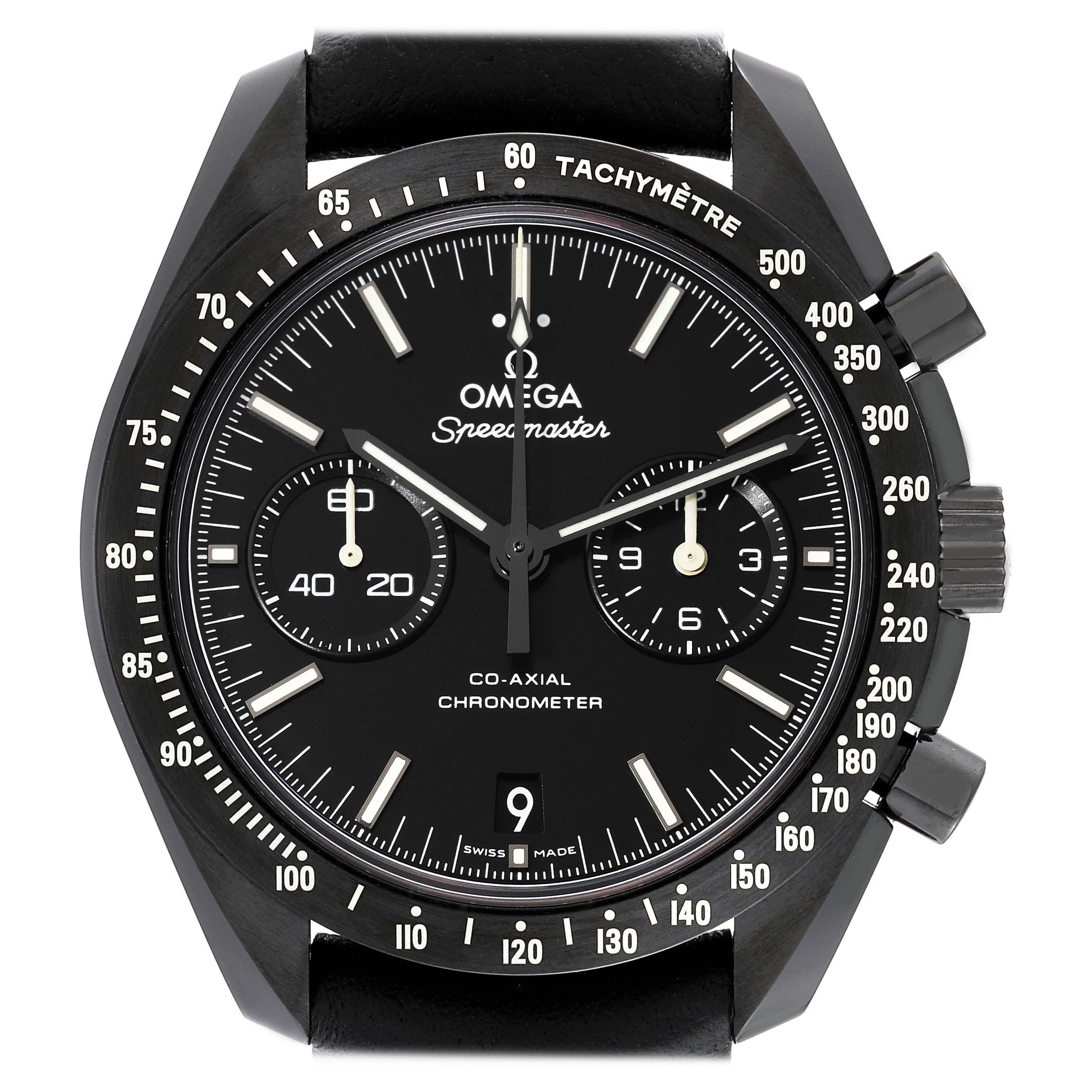 Omega Speedmaster Pitch Dark Side of the Moon Mens Watch 311.92.44.51.01.004