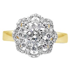Der Lona-Ring - 1,03 Karat Diamant 18K Gelbgold 