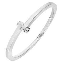 Cartier Bracelet menotte en or blanc