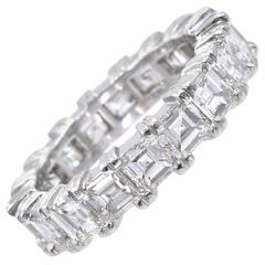 Square Shape Diamond Eternity Band ring 6