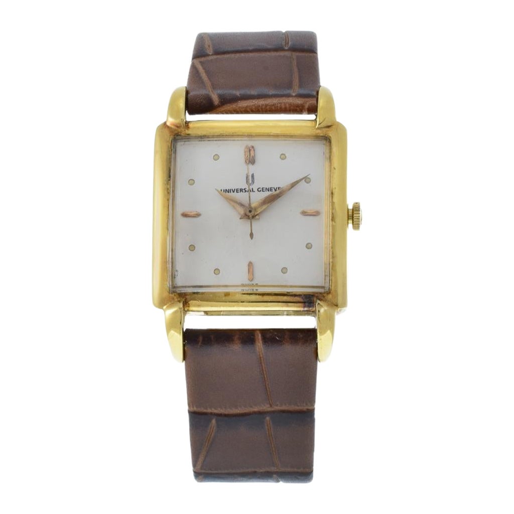 Universal Geneve Gold Filled Tank Watch Automatic