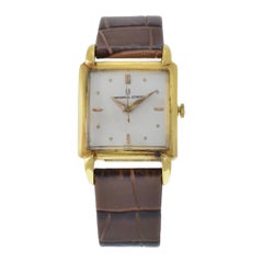 Retro Universal Geneve Gold Filled Tank Watch Automatic