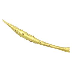 Diamond Gold Brooch 7